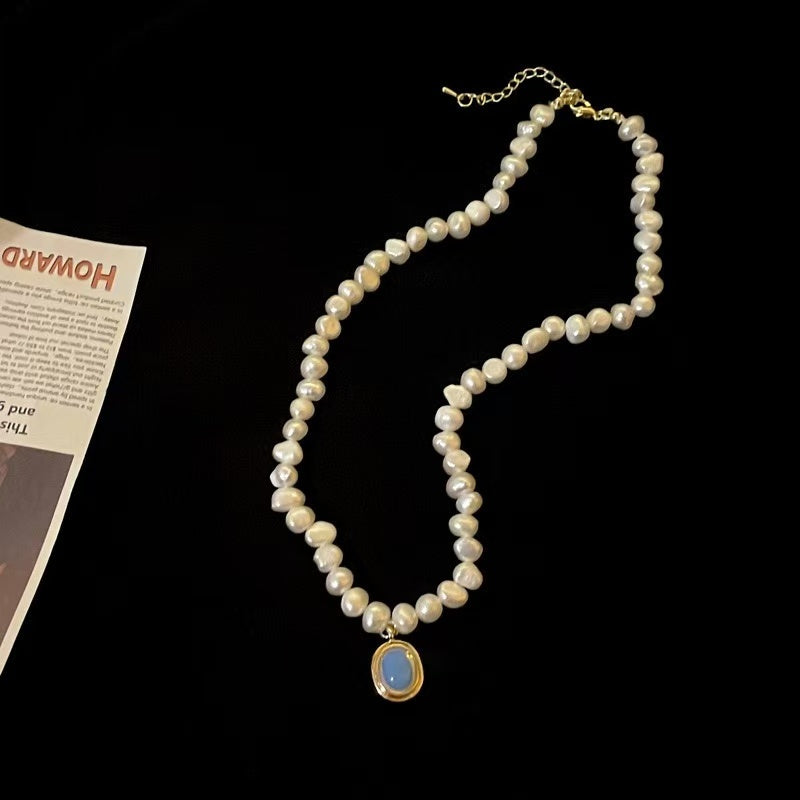 Aoaome Irregular Pearl Necklaces